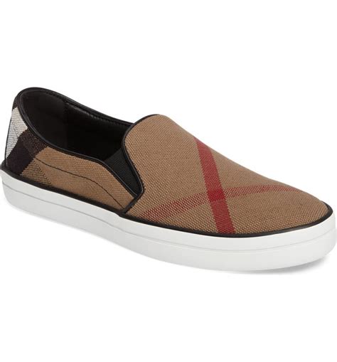 sneakers burberry 2019|Burberry slip on flat sneakers.